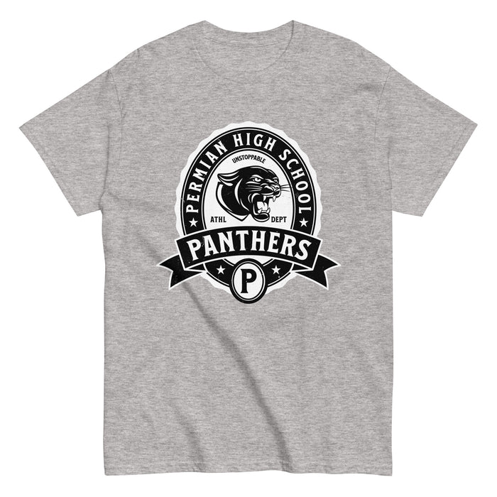Permian High School Panthers Grey Classic Unisex T-shirt 212