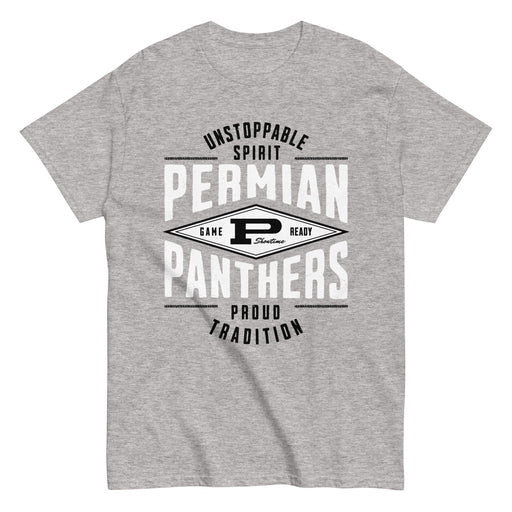 Permian High School Panthers Grey Classic Unisex T-shirt 210