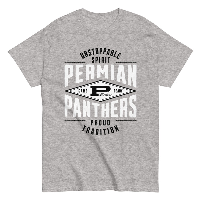 Permian High School Panthers Grey Classic Unisex T-shirt 210