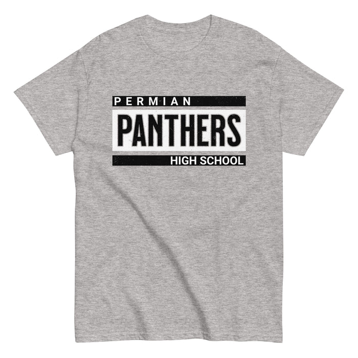 Permian High School Panthers Grey Classic Unisex T-shirt 098