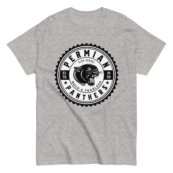 Permian High School Panthers Grey Classic Unisex T-shirt 203