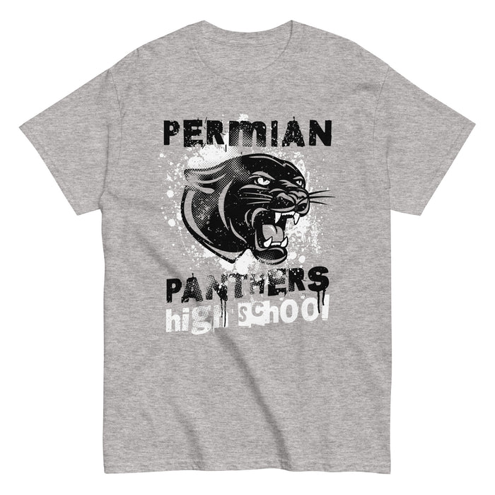 Permian High School Panthers Grey Classic Unisex T-shirt 205