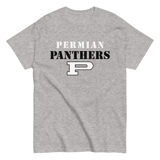 Permian High School Panthers Grey Classic Unisex T-shirt 017