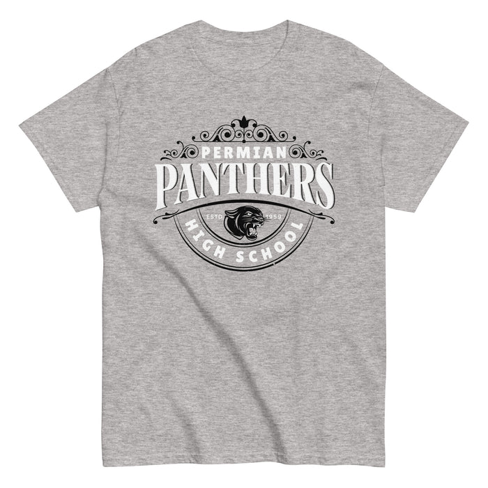 Permian High School Panthers Grey Classic Unisex T-shirt 211
