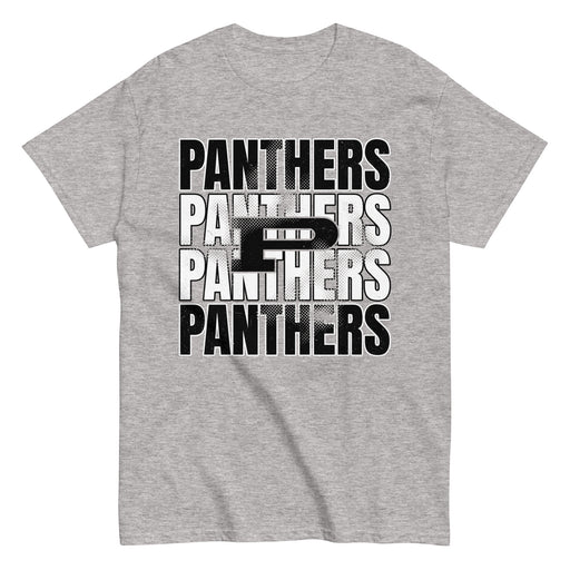 Permian High School Panthers Grey Classic Unisex T-shirt 233