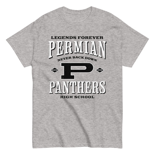 Permian High School Panthers Grey Classic Unisex T-shirt 230