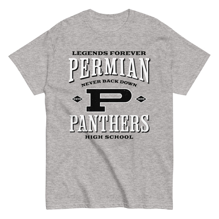 Permian High School Panthers Grey Classic Unisex T-shirt 230