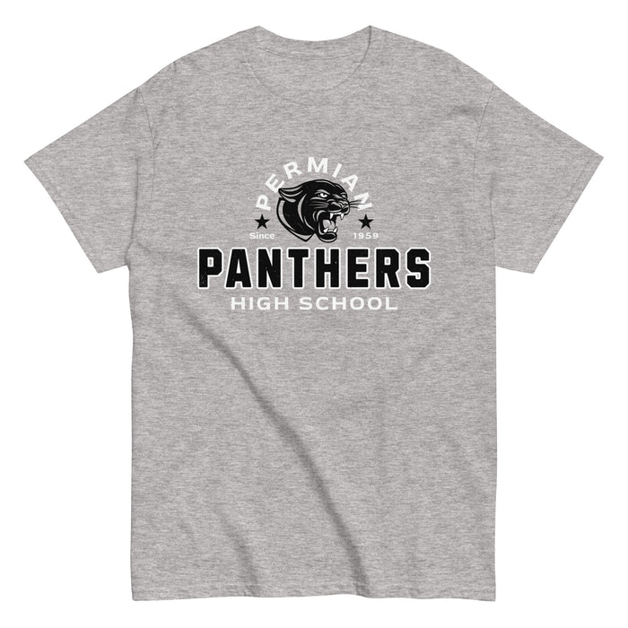 Permian High School Panthers Grey Classic Unisex T-shirt 222