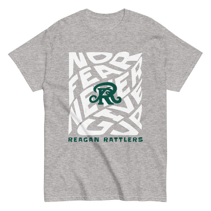 Reagan High School Rattlers Grey Classic Unisex T-shirt 236