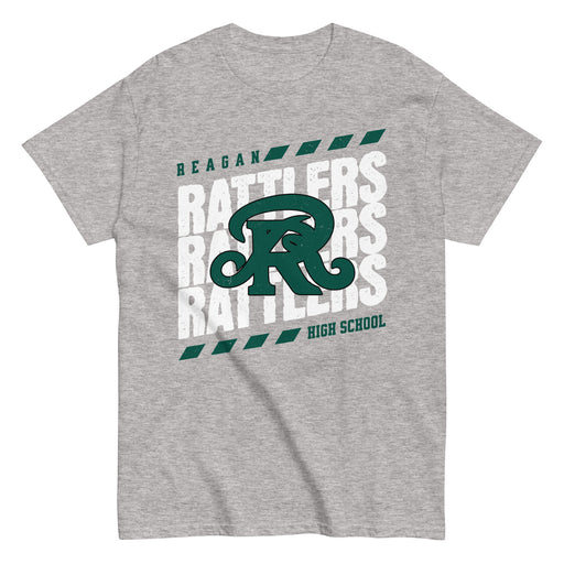 Reagan High School Rattlers Grey Classic Unisex T-shirt 223