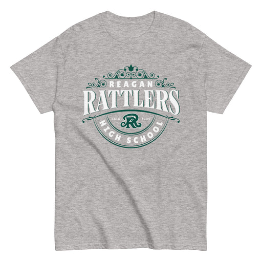 Reagan High School Rattlers Grey Classic Unisex T-shirt 211