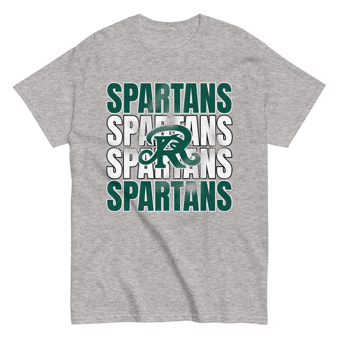 Reagan High School Rattlers Grey Classic Unisex T-shirt 233