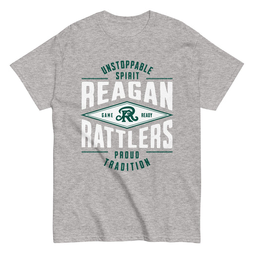 Reagan High School Rattlers Grey Classic Unisex T-shirt 210