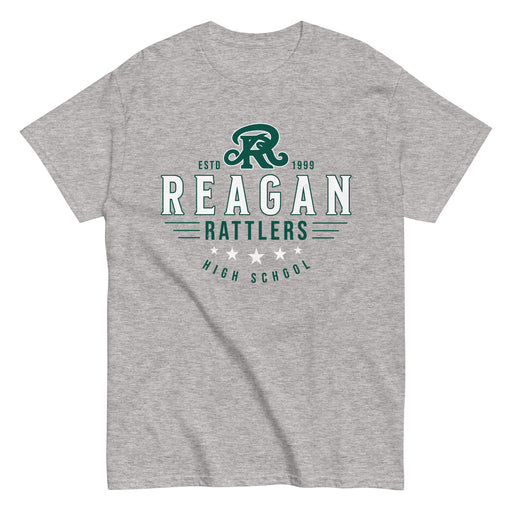 Reagan High School Rattlers Grey Classic Unisex T-shirt 217