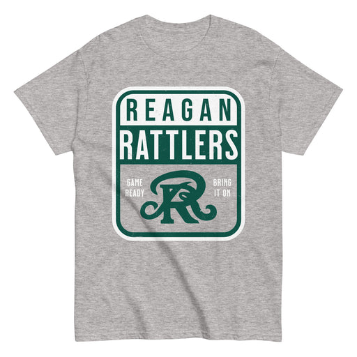 Reagan High School Rattlers Grey Classic Unisex T-shirt 001
