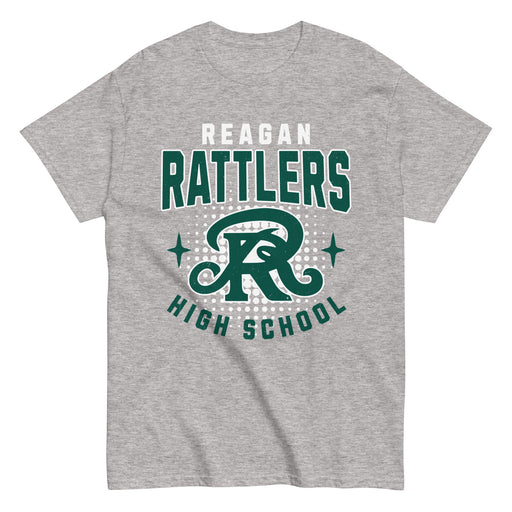 Reagan High School Rattlers Grey Classic Unisex T-shirt 204