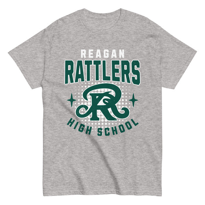Reagan High School Rattlers Grey Classic Unisex T-shirt 204