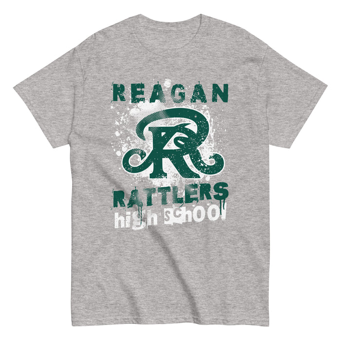 Reagan High School Rattlers Grey Classic Unisex T-shirt 205