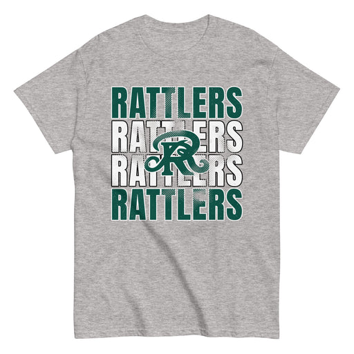 Reagan High School Rattlers Grey Classic Unisex T-shirt 233