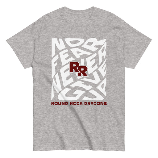 Round Rock High School Dragons Grey Classic Unisex T-shirt 236