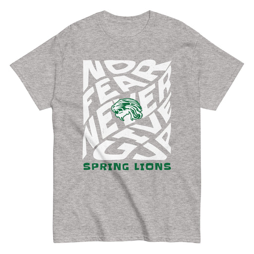 Spring High School Lions Grey Classic Unisex T-shirt 236