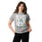 Female student wearing Spring High School Lions Grey Classic Unisex T-shirt 236