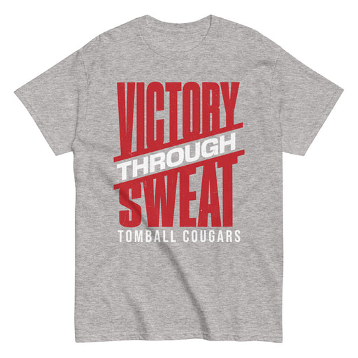 Tomball High School Cougars Classic Unisex Grey T-shirt 241