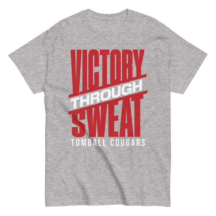 Tomball High School Cougars Classic Unisex Grey T-shirt 241