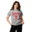 Woman wearing Tomball High School Cougars Classic Unisex Grey T-shirt 213