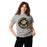 Woman wearing Tomball West High School Tigers Grey Classic Unisex T-shirt 215