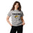 Woman wearing Tomball West High School Tigers Grey Classic Unisex T-shirt 017