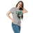 Woman wearing Spring High School Lions Grey Classic Unisex T-shirt 213