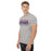 Man wearing Tompkins High School Falcons Grey Classic Unisex T-shirt 024