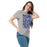 Woman wearing Dekaney High School Wildcats Heather Grey Classic Unisex T-shirt 236