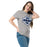 Woman wearing Flower Mound High School Jaguars Sport Grey Classic Unisex T-shirt 011