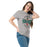 Woman wearing The Woodlands High School Highlanders Sport Grey Classic Unisex T-shirt 218