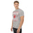 Man wearing Katy High School Tigers Sport Grey Classic Unisex  T-shirt 230