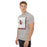 Man wearing Lewisville High School Farmers Grey Classic Unisex T-shirt 235