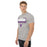 Man wearing Morton Ranch High School Mavericks Grey Classic Unisex T-shirt 049