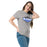 Woman wearing New Caney High School Eagles Grey Classic Unisex T-shirt 221