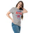 Woman wearing Oak Ridge High School War Eagles Grey Classic Unisex T-shirt 204