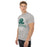 Man wearing Reagan High School Rattlers Grey Classic Unisex T-shirt 206