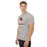 Man wearing Round Rock High School Dragons Grey Classic Unisex T-shirt 217