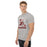 Man wearing Round Rock High School Dragons Grey Classic Unisex T-shirt 208