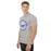Man wearing Taylor High School Mustangs Grey Classic Unisex T-shirt 214