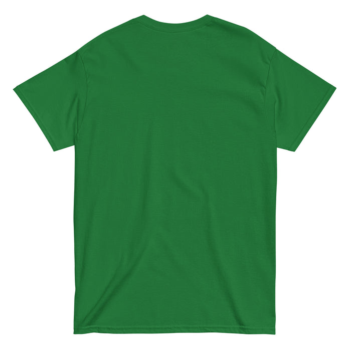 Back view of Spring High School Lions Turf Green Classic Unisex T-shirt 009