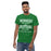 Man wearing Spring High School Lions Turf Green Classic Unisex T-shirt 237