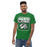 Man wearing Spring High School Lions Turf Green Classic Unisex T-shirt 001