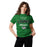 Woman wearing Spring High School Lions Green Classic Unisex T-shirt 034