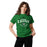 Woman wearing Spring High School Lions Turf Green Classic Unisex T-shirt 211